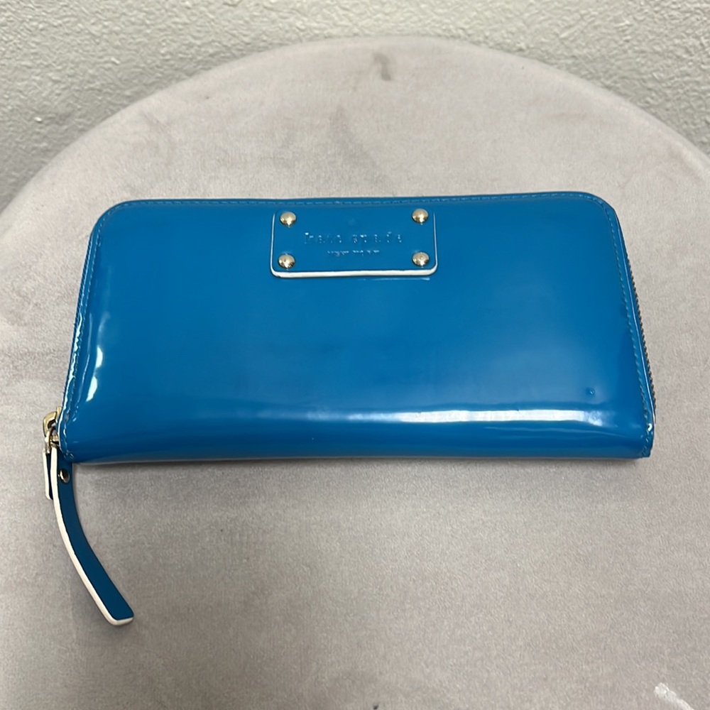 Kate Spade Blue Wallet - Picture 14 of 14